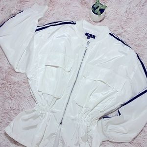 White sporty light jacket